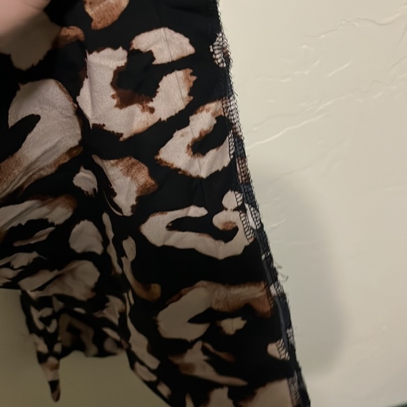H&M Leopard Wide Leg Pants - Picture 2 of 3